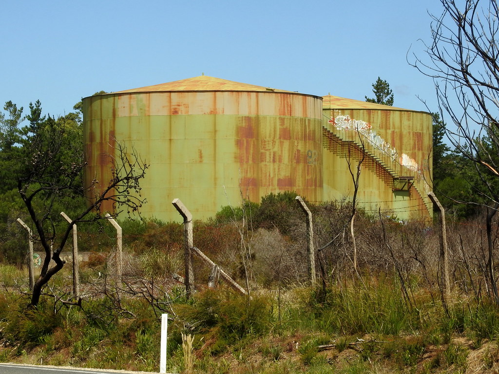 oil tanks Old tanks at Crib Point. The refi… Flickr