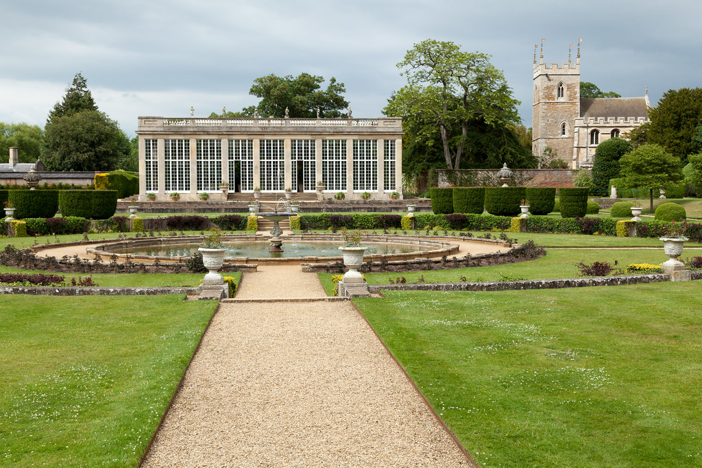Fountain garden Moondial locations Belton House34 Flickr