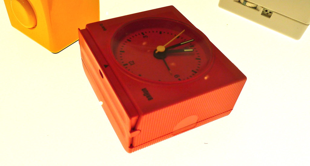 Design Museum London, Braun Alarm Clock 80s, on display Flickr