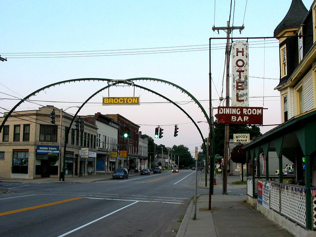 Brocton, NY intersection John Althouse Cohen Flickr
