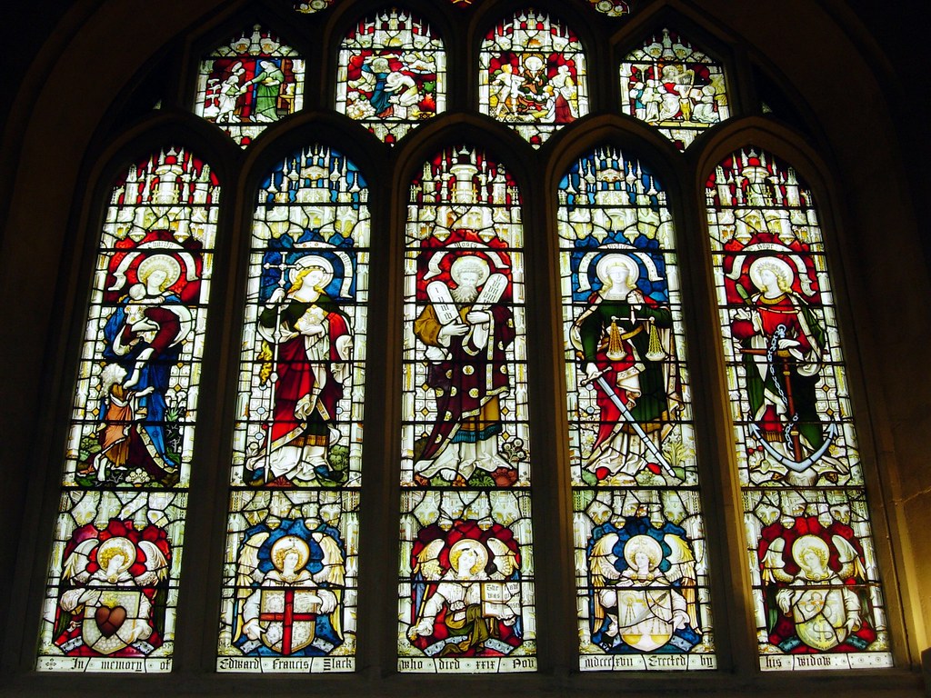 Bath Abbey Stain Glass scot2342 Flickr
