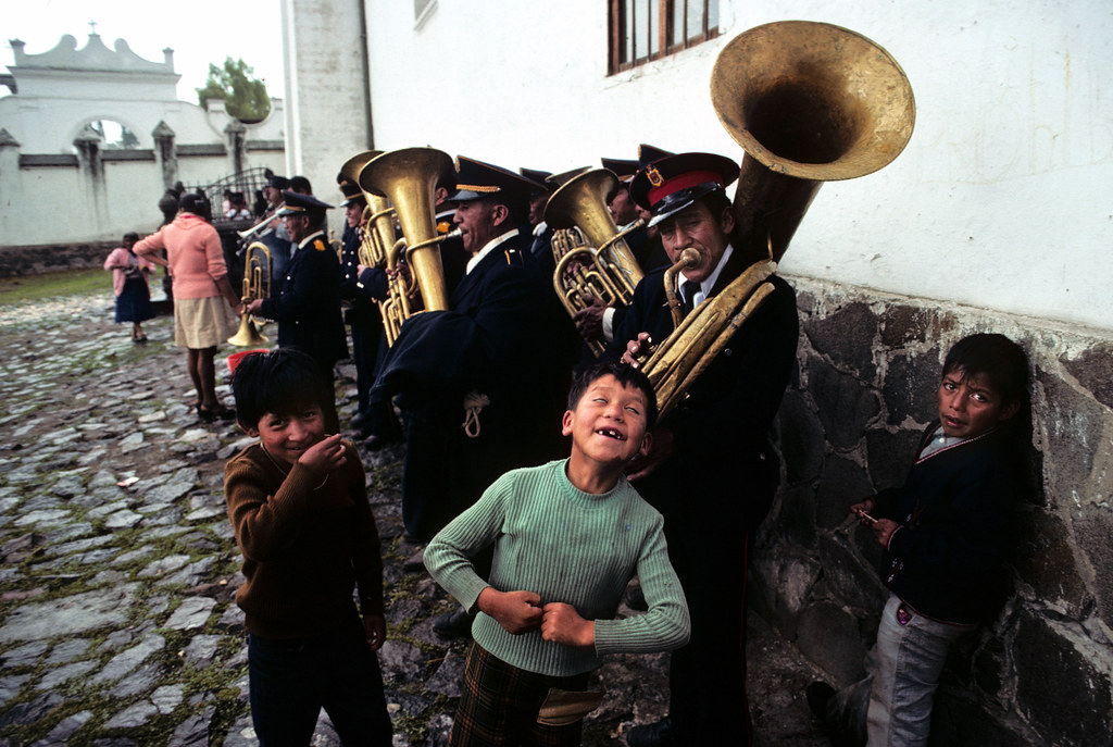 Music in Quito, Ecuador, 1975 Marcelo Montecino Flickr