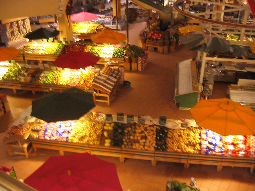Loblaws produce department in Empress Walk Ryan Bayne Flickr
