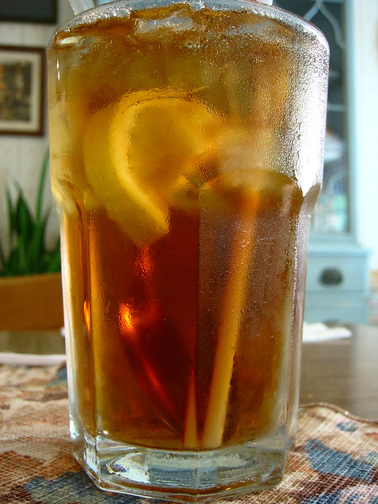 Iced tea at DeNoel's The finest beverage in all the world … Flickr