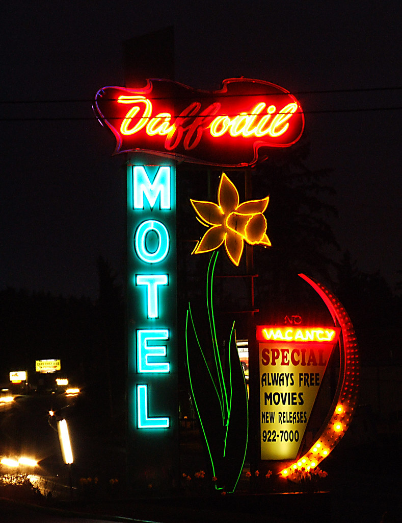 Daffodil Motel Federal Way, WA. Curtis Gregory Perry Flickr