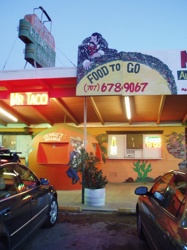 Mr. Taco and Orange Near Interstate 80, Dixon, Ca… Flickr