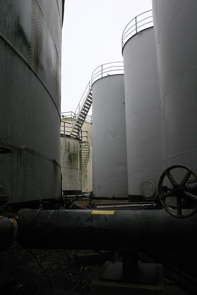 Oil Tanks 2 Wessex Archaeology recorded the 'oil tank farm… Flickr