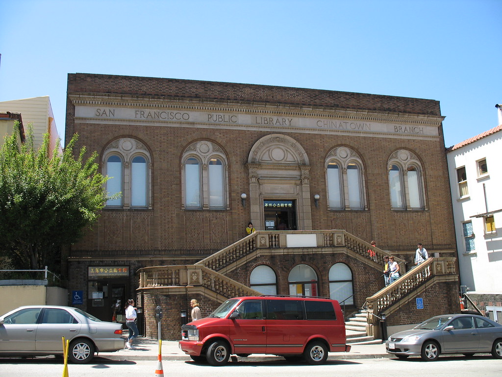 SF Chinatown Public Library On the 1000 block of Grant, ne… Flickr