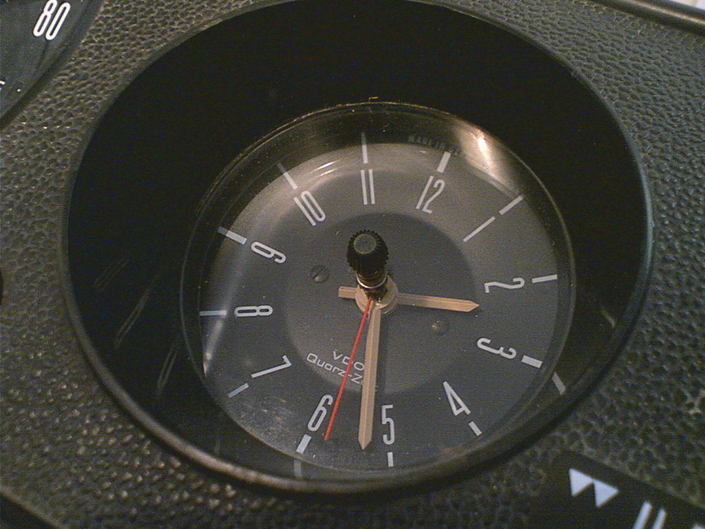 bus time The ever sought after VDO quartz clock for a '76… Flickr