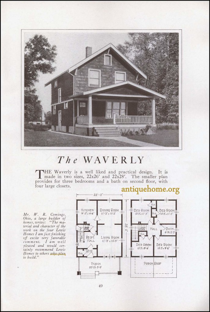 1922 Lewis Homes Lewis Kit Houses from the Twenties Daily Bungalow