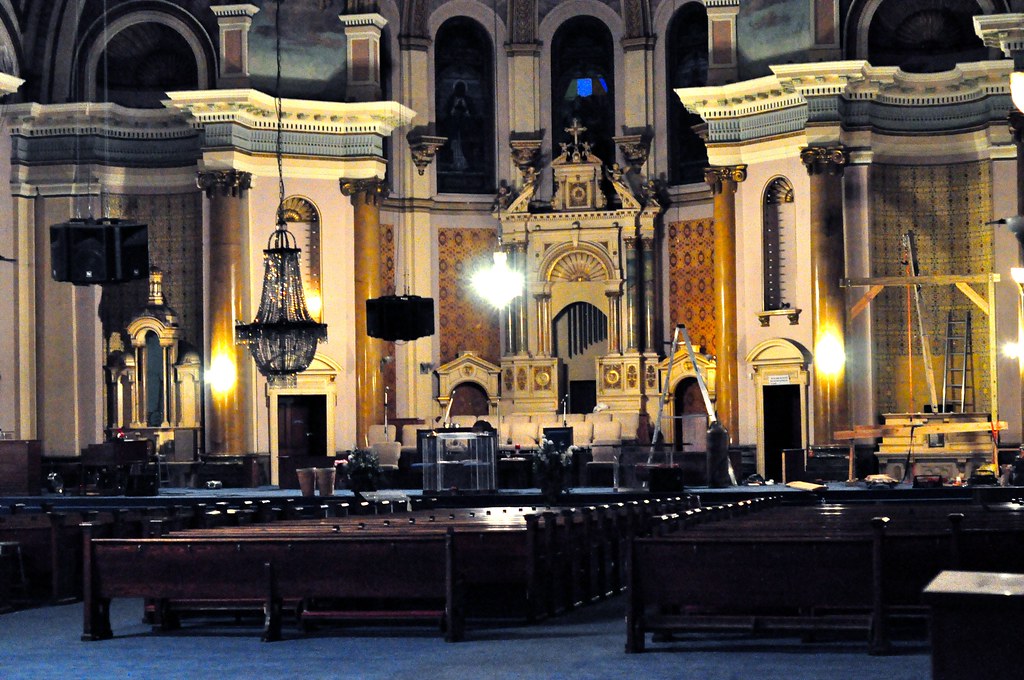 Old St. Stanislaus Detroit Bad lighting. Beautiful churc… Flickr