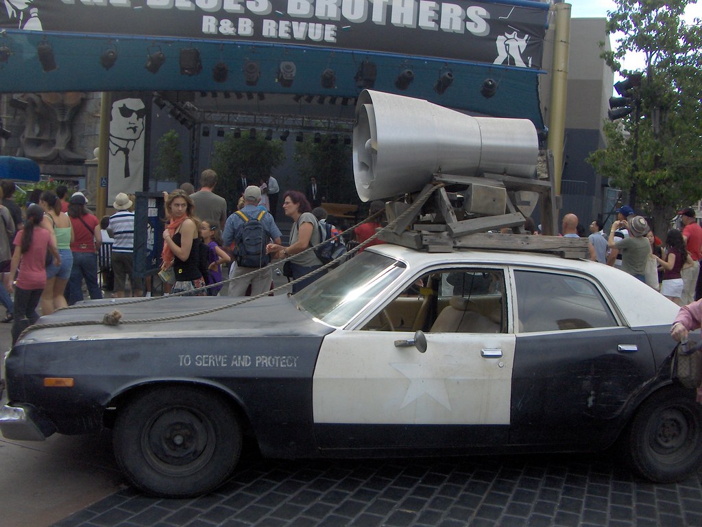 Blues Brothers' car Universal Studios, Los Angeles, Califo… Flickr