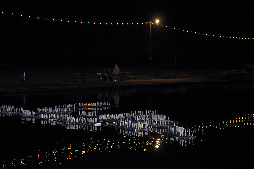 Lake of Lights An annual event organised by FORT, a Cancer… Flickr