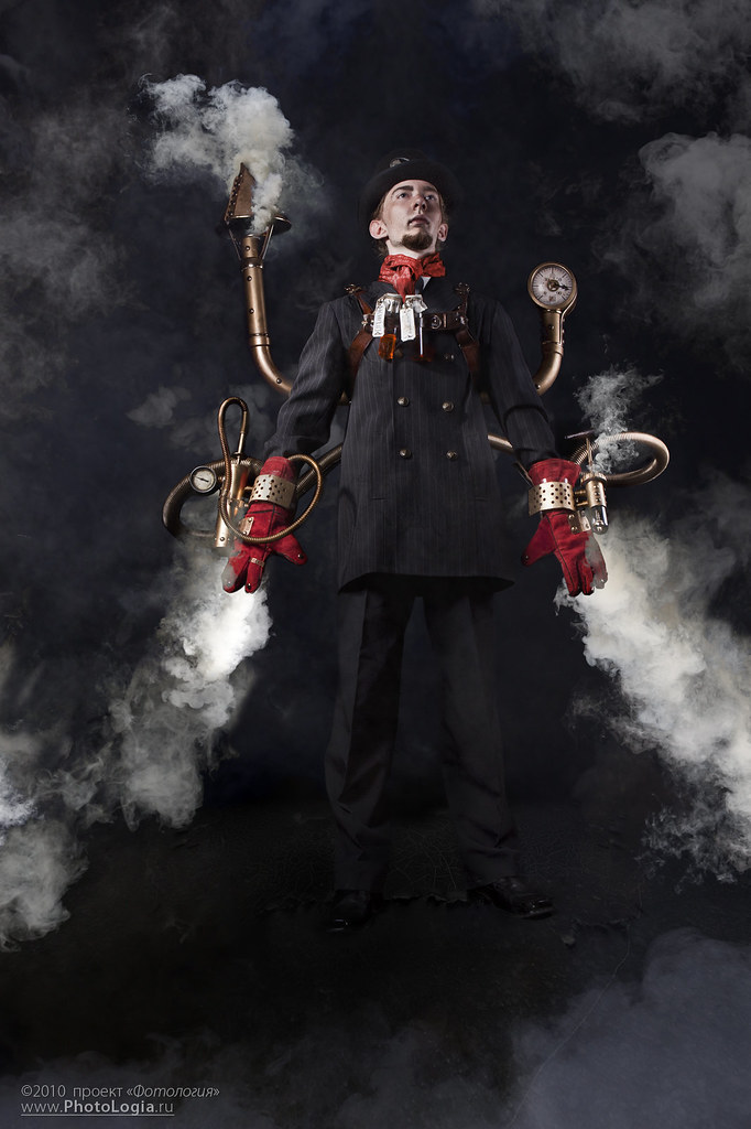 Steampunk Lincoln Hey guys! Look at my "Dark side of Mosco… Flickr