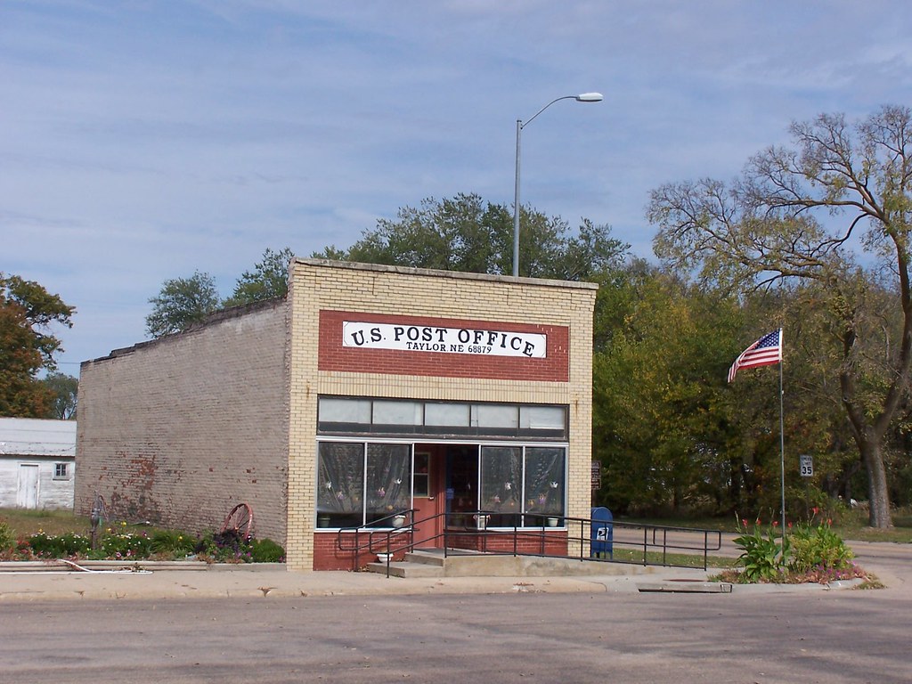 U.S. Post Office, Taylor, NE 68879 Taylor, Loup County, Ne… Flickr