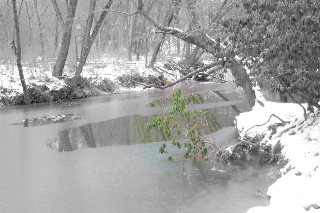 Reflections, Big Elkin Creek, Greenway Elkin NC, Surry Cou… Flickr