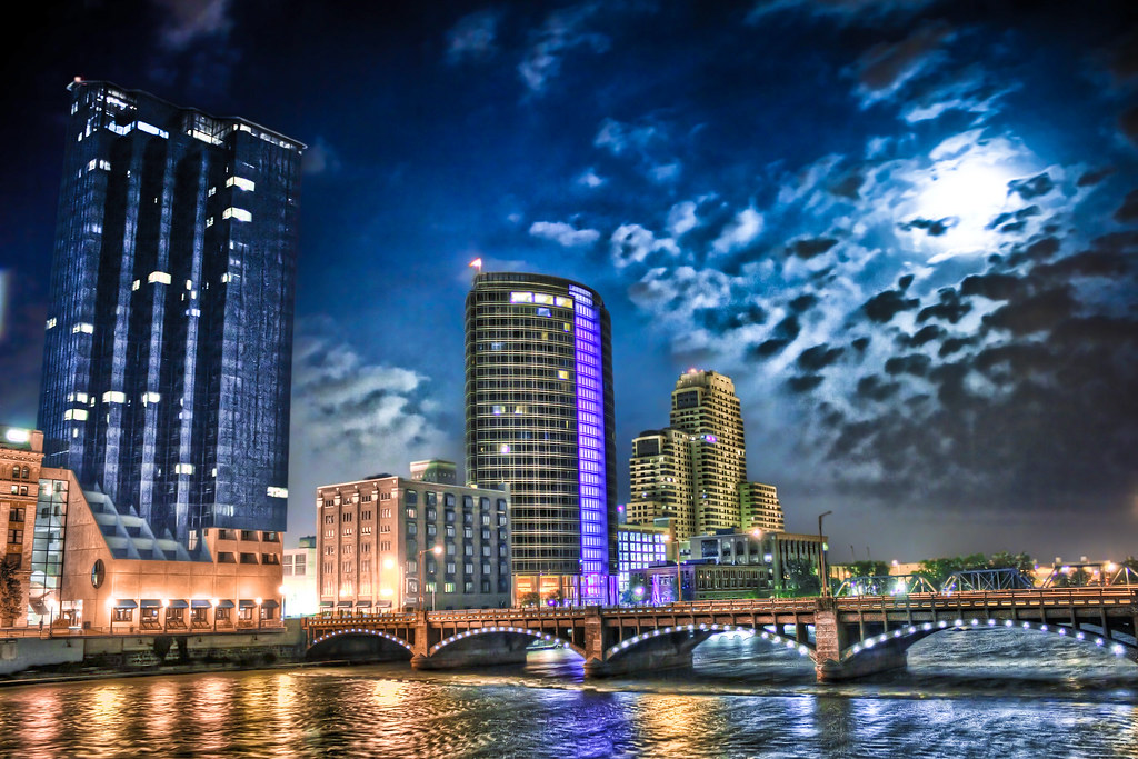 Grand Rapids 2.0 The city of Grand Rapids, MI on the night… Flickr
