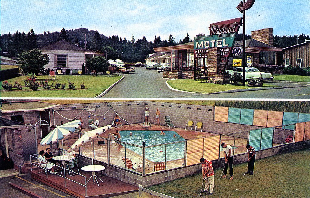 Maywood Motel Portland OR 9300 N.E. Sandy Blvd. Portland 2… Flickr