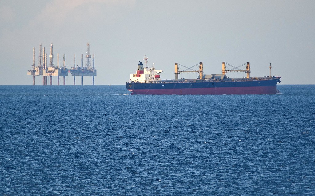 Gulf Shipping Another shot from the Gulf Coast of Texas fr… Flickr