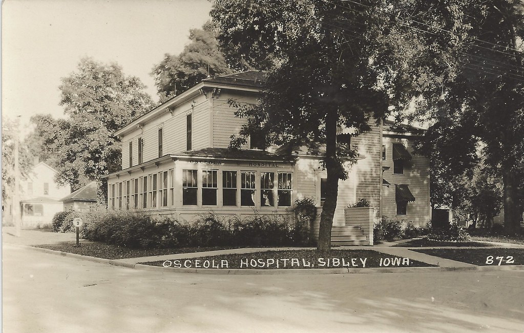 Sibley, Iowa, Osceola County Hospital photolibrarian Flickr