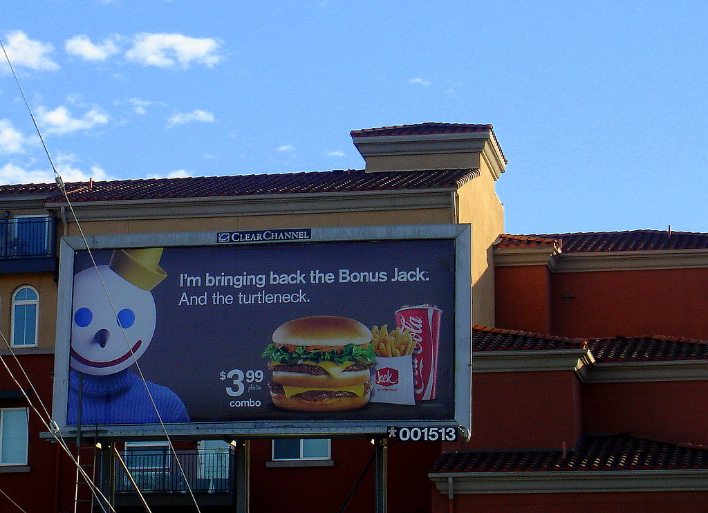 New Jack in the Box Billboard, North Park San Diego Flickr