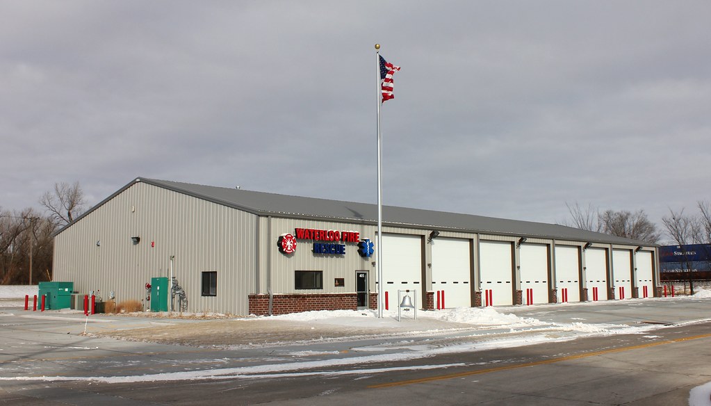 Fire Station Waterloo, NE Tom McLaughlin Flickr