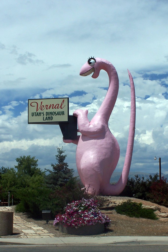 Vernal, Utah's Dinosaur Land Vernal, Uintah County, Utah Flickr