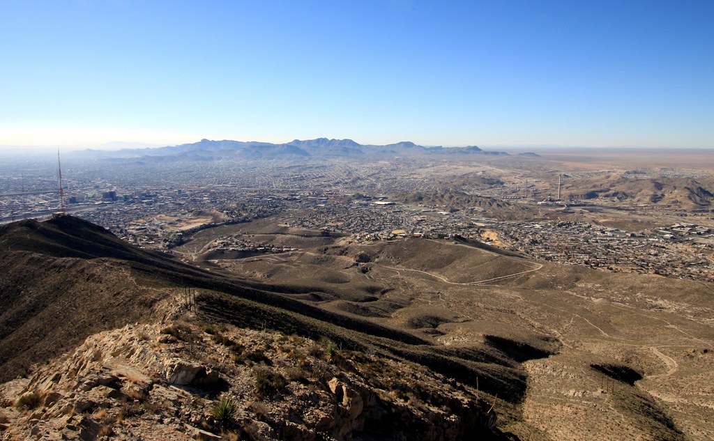 Three State View from Ranger Peak Looking southeast along … Flickr