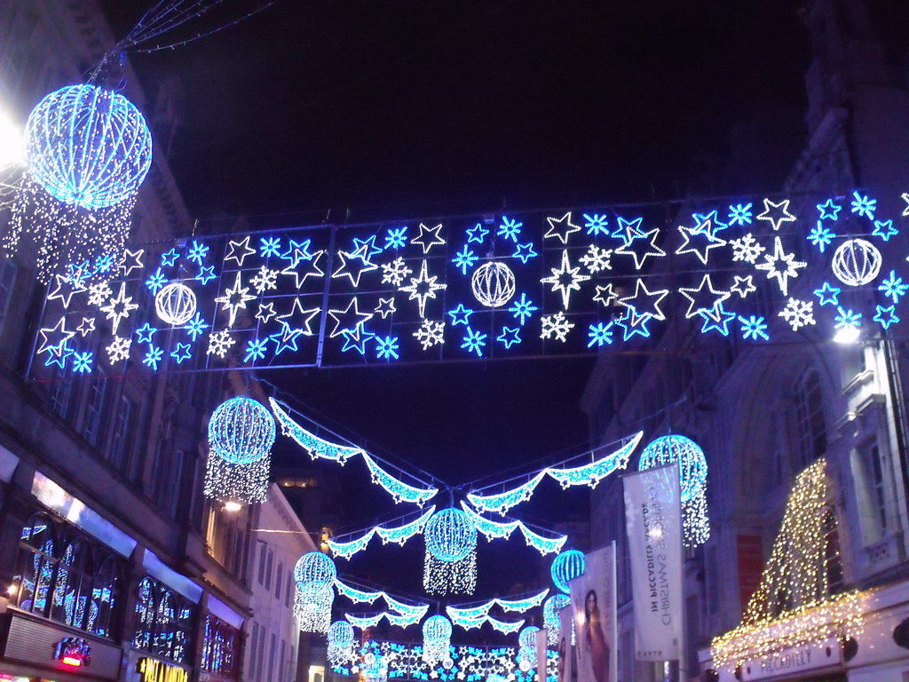 Christmas lights on New Street Sure I've got last years li… Flickr