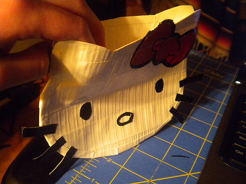 Duct Tape Hello Kitty a Hello Kitty duct tape wallet! Flickr