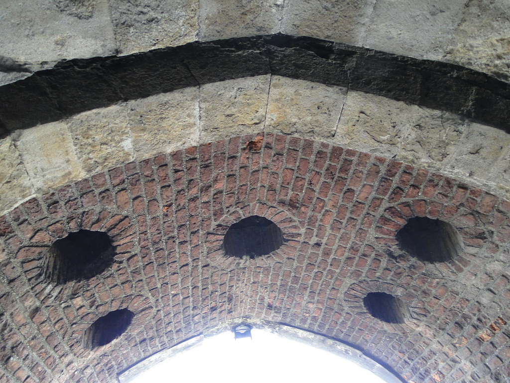 All sizes Murder holes in gateway of Deal Castle Flickr Photo