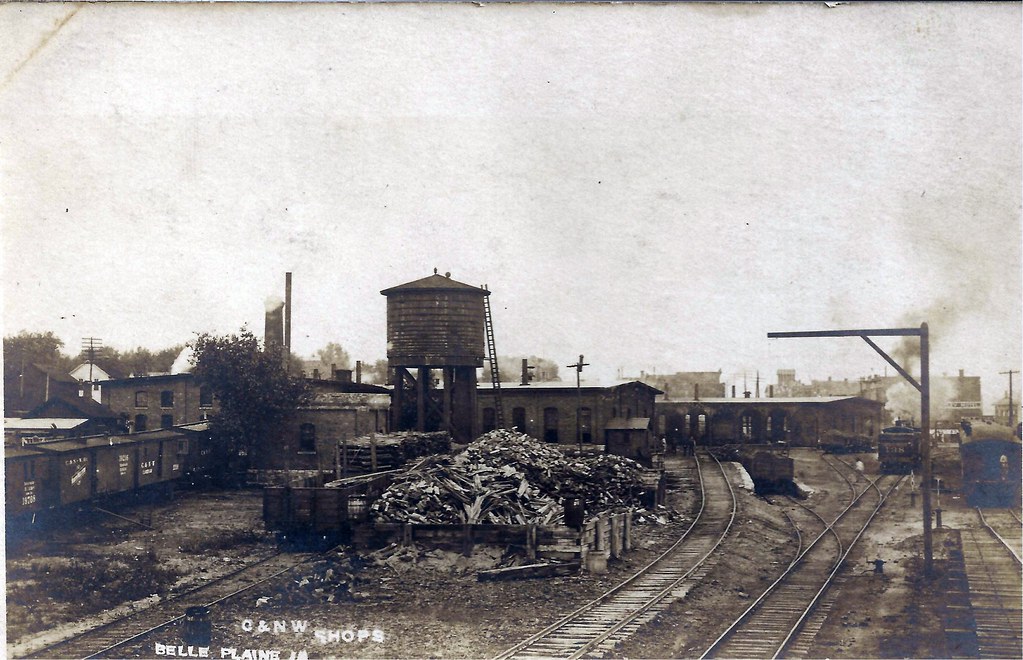 Belle Plaine, Iowa, Chicago North Western Railroad Shops Flickr