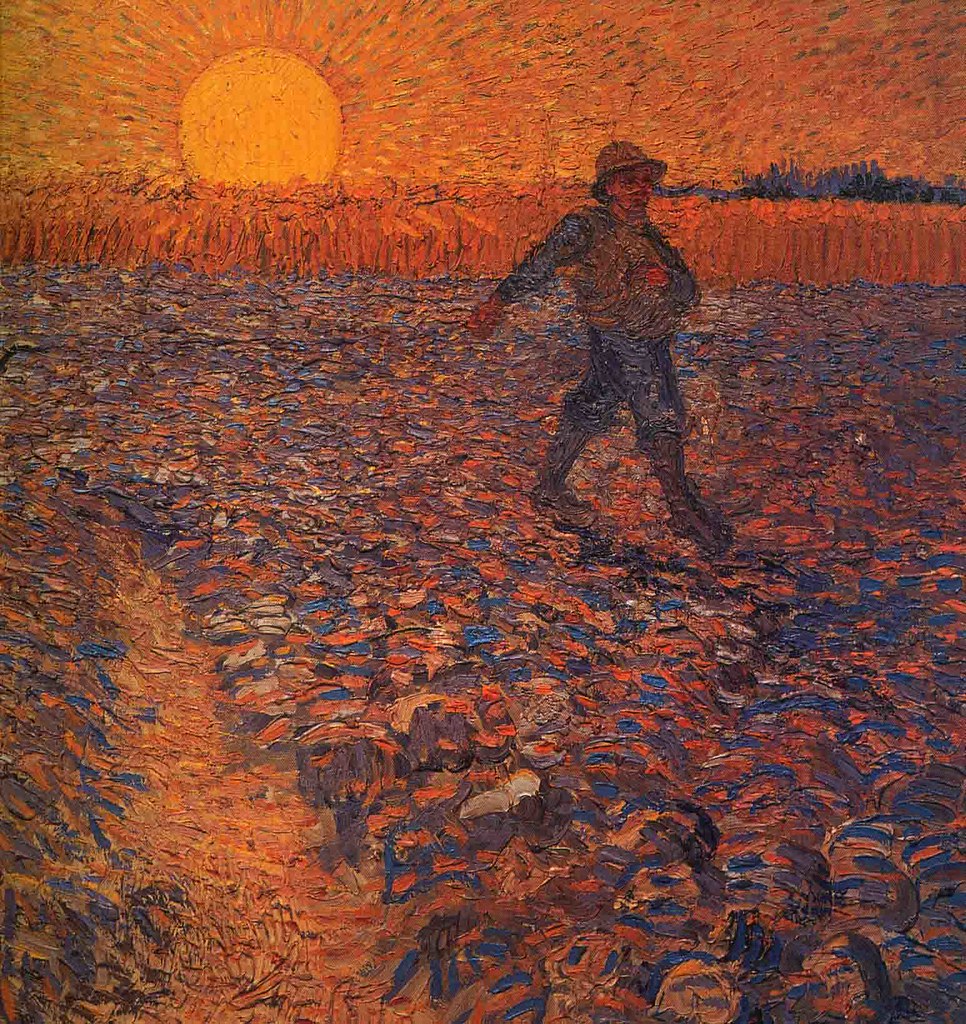 Vincent Van Gogh 'The Sower', 1888 Vincent Van Gogh, 'The… Flickr