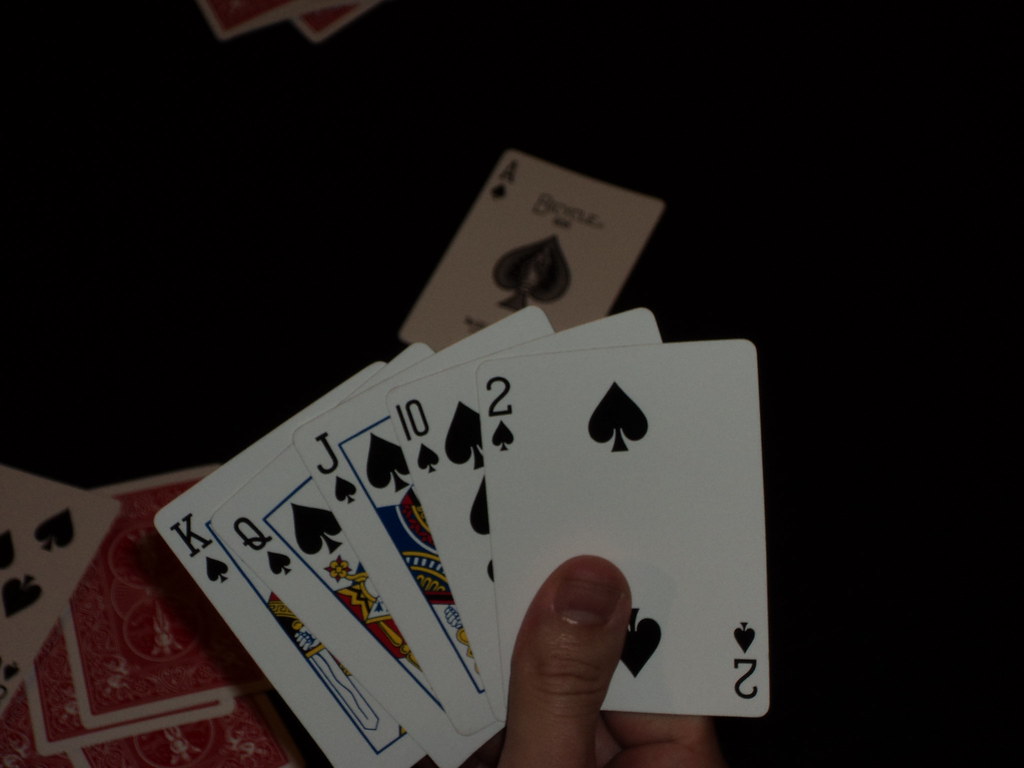 Pitch Play A perfect hand in 10point pitch. James Annon Flickr