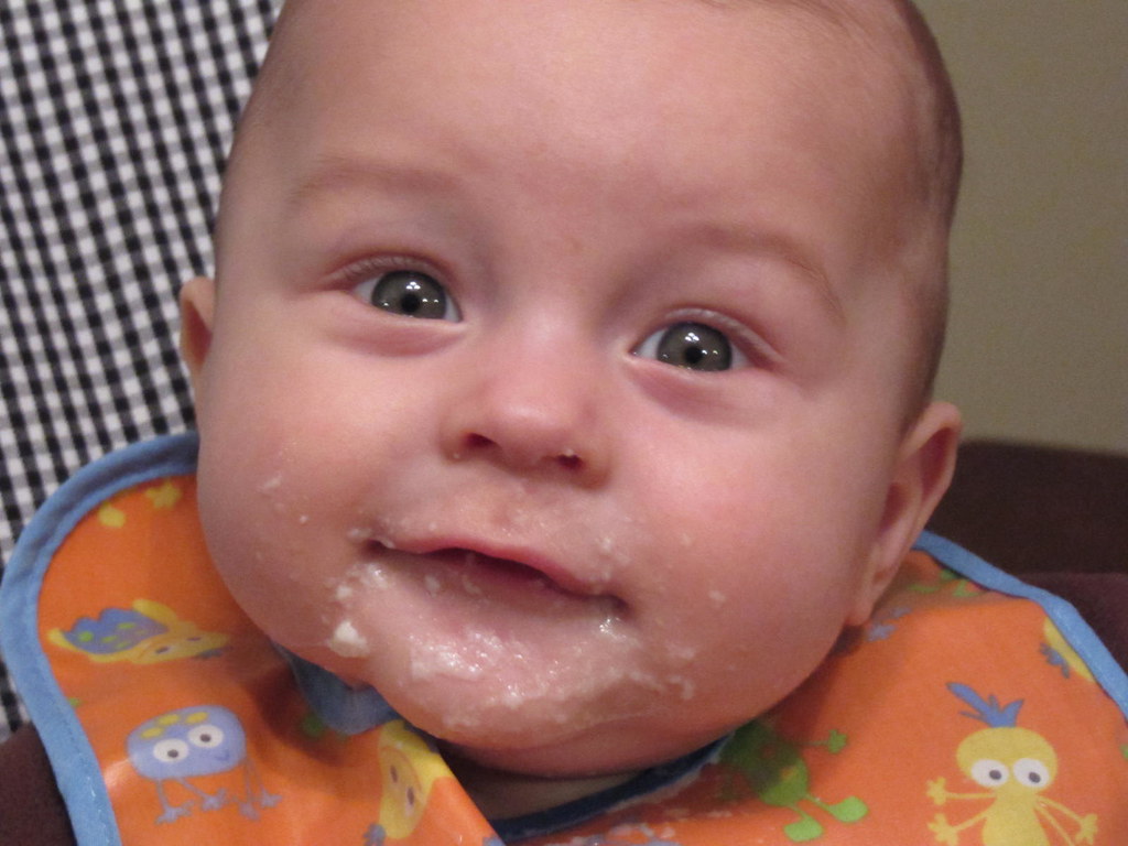 Judah's First Food Flickr