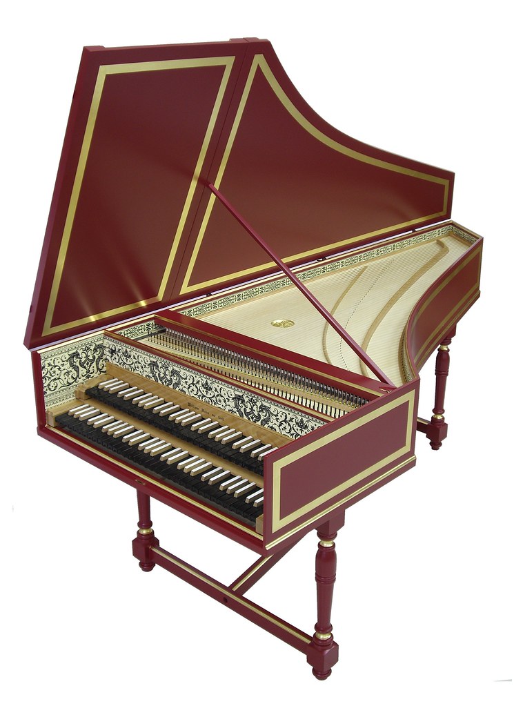 Harpsichord Ruckers Flemish Harpsichord after J. Ruckers, … Flickr