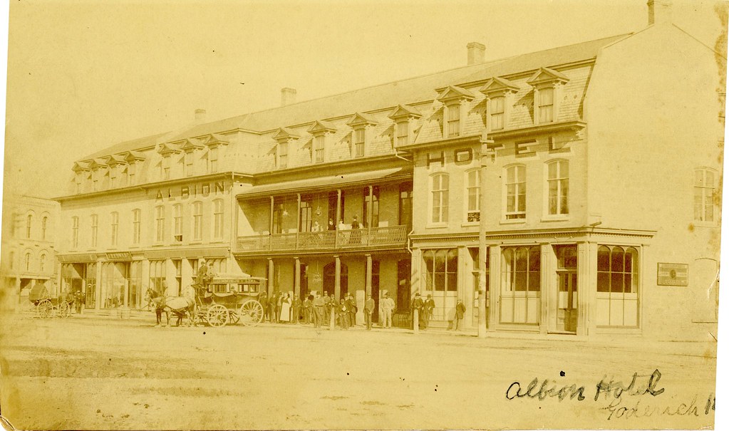 Albion Hotel, 1890 Description Albion Hotel, Goderich, On… Flickr
