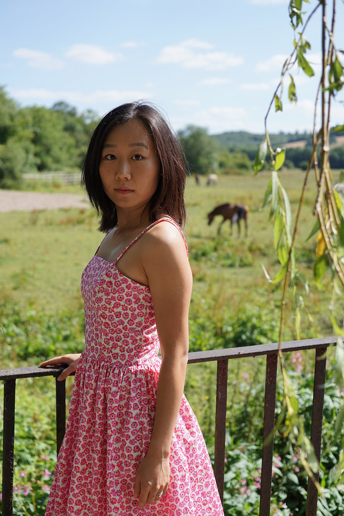 Pink Picnic Dress My second version of the Picnic Dress, i… Flickr