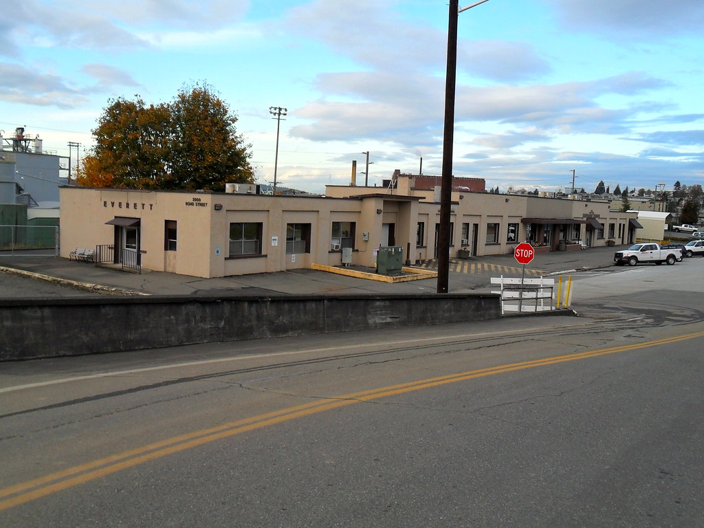 Former Amtrak Station in Everett Washington The station th… Flickr