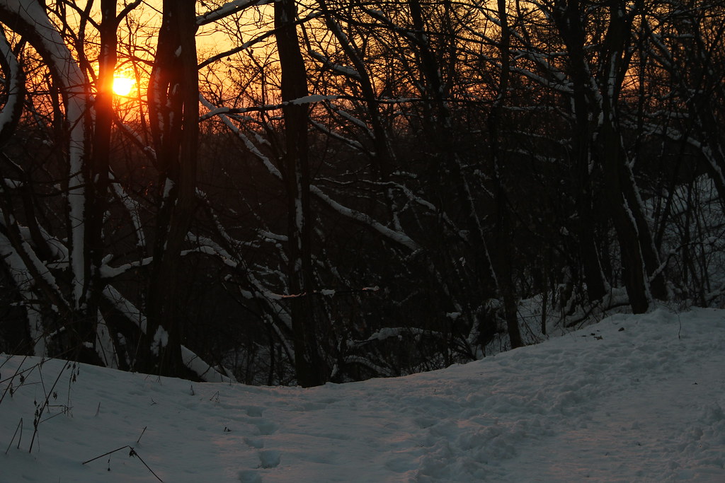 Winter in Oberhausen Knappenhalde im Schnee GlowballProblem Flickr