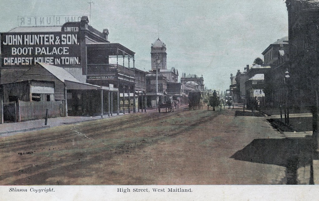 West Maitland, NSW, Australia High Street [looking west sh… Flickr