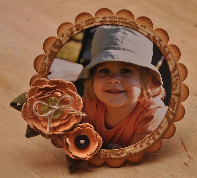 Photo frame Supplies HA CG245, Distress ink Vintage Photo… Flickr