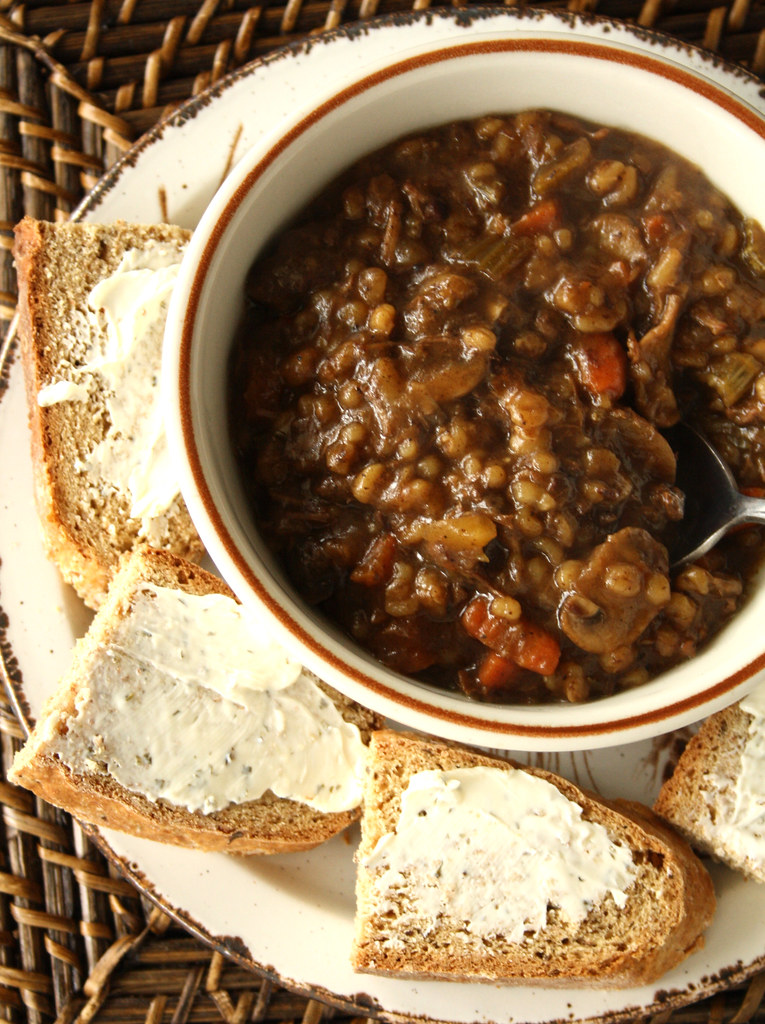 Sunday Soup "Melt in Your Mouth" Beef and Barley Soup Flickr