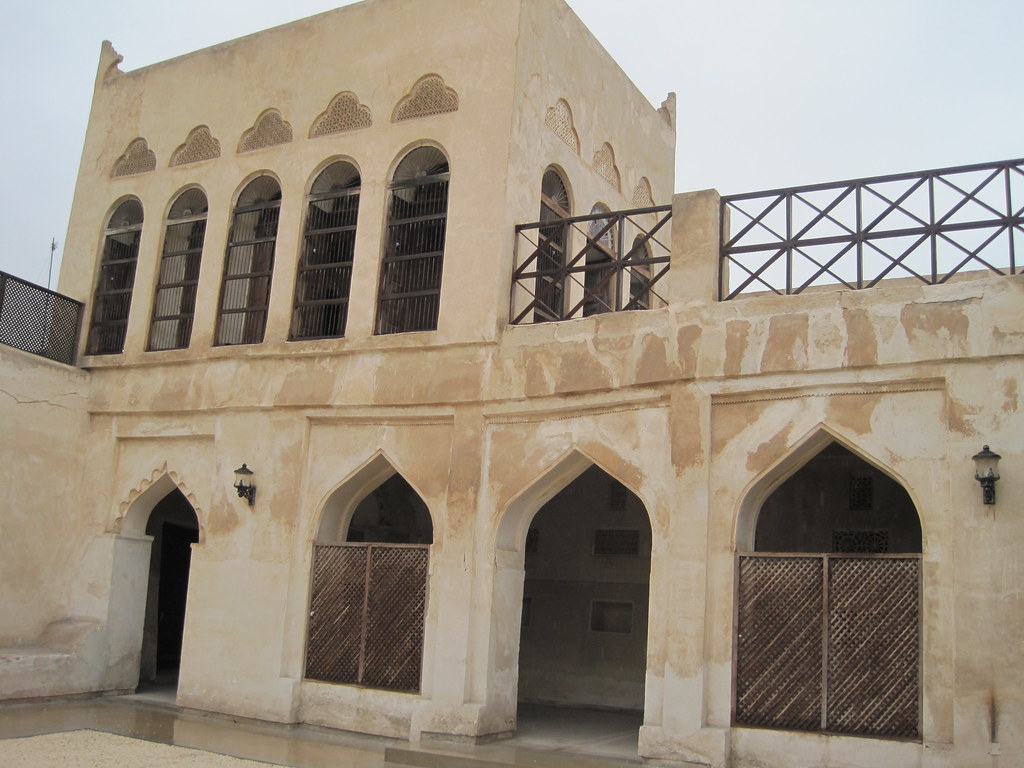 BahrainiHaus in Manama/Bahrain Ein alter Palast Horus3 Flickr