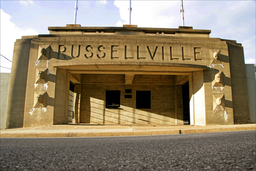 Russellville High Main entrance to the Russellville High S… Flickr