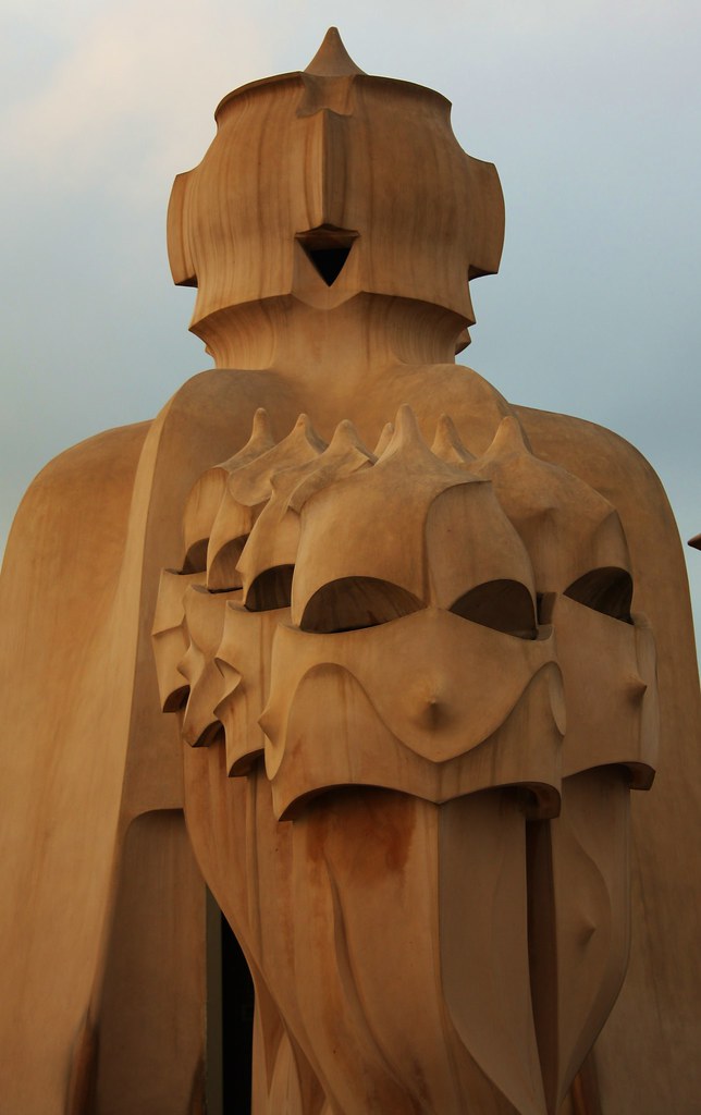 Casa Mila terrace LanMoth Flickr