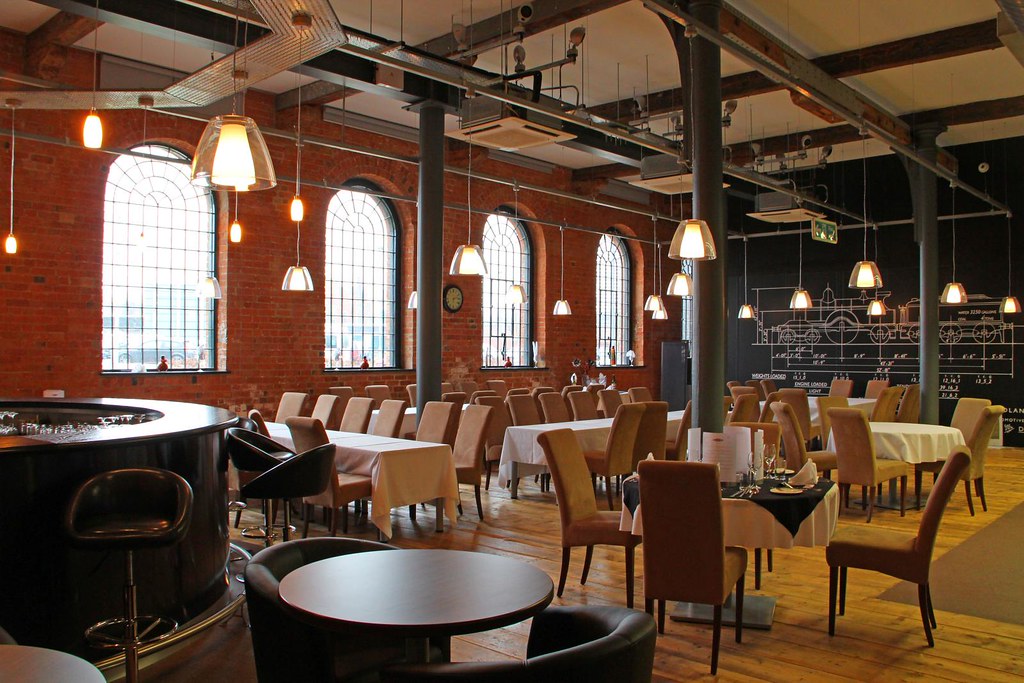 The Engine Shed Restaurant, The Roundhouse, Derby Geraldine Curtis