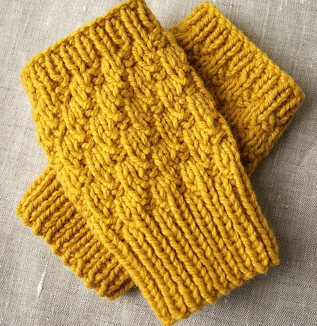 Soleil Knit Fingerless Gloves New Zealand Merino Wool & … Flickr