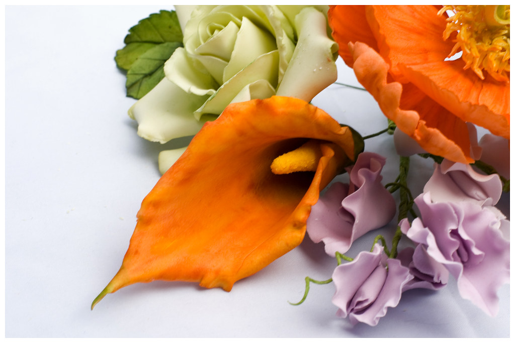 Sugar Flowers Sugar flowers I completed in a course with m… Flickr