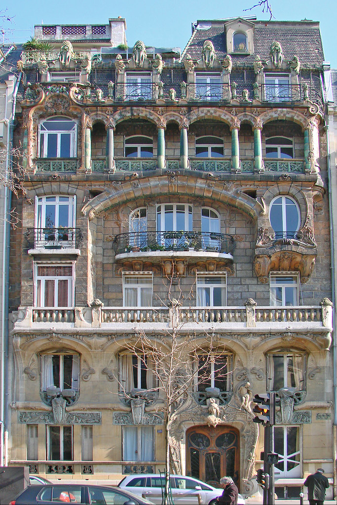 Immeuble art nouveau de Jules Lavirotte à Paris Façade de … Flickr